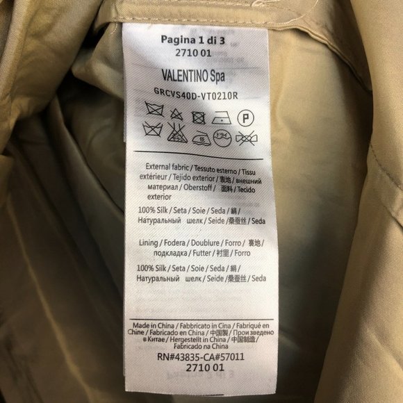 RED Valentino Silk Strapless Dress Black Sz 40, US 2 - Picture 11 of 16